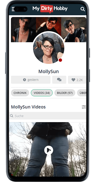 MollySun bei MyDirtyHobby